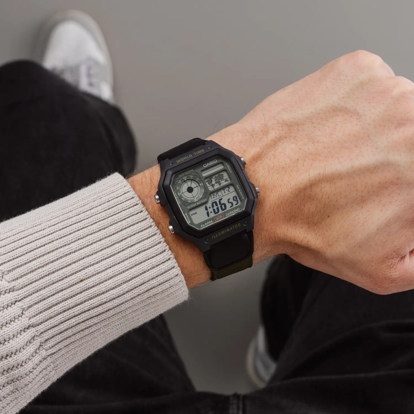 Ceas Barbati, Casio, Collection AE AE-1200WHUB-3AVEF - 1 | YEO